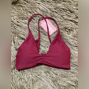 Bordeaux Mia Top - Small - Midori Bikinis